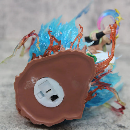 Gogeta Super Saiyan Blue Anime Figurine, Dragon Ball Super Action Figures Collection Toy Gift 28 cm