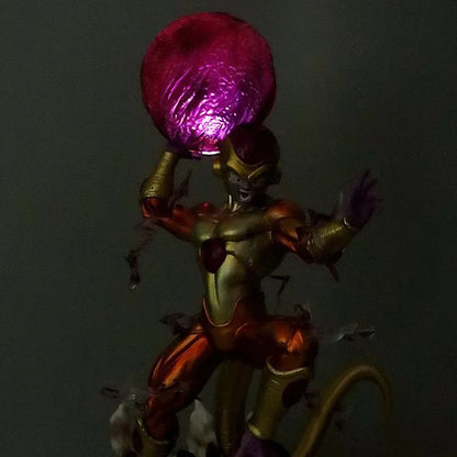 Golden Frieza Death Ball Anime Figure, Dragon Ball Super Oversized Statue DGZ Figurines Collectible 48 CM