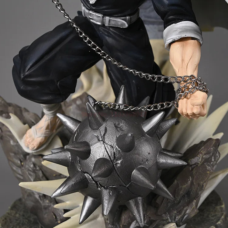 Himejima Gyomei Anime Figure, Demon Slayer Action Figurines PVC Large Statue 41 CM