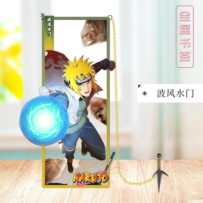 Naruto Metal Bookmark - The Perfect Gift for Anime Fans and Book Lovers