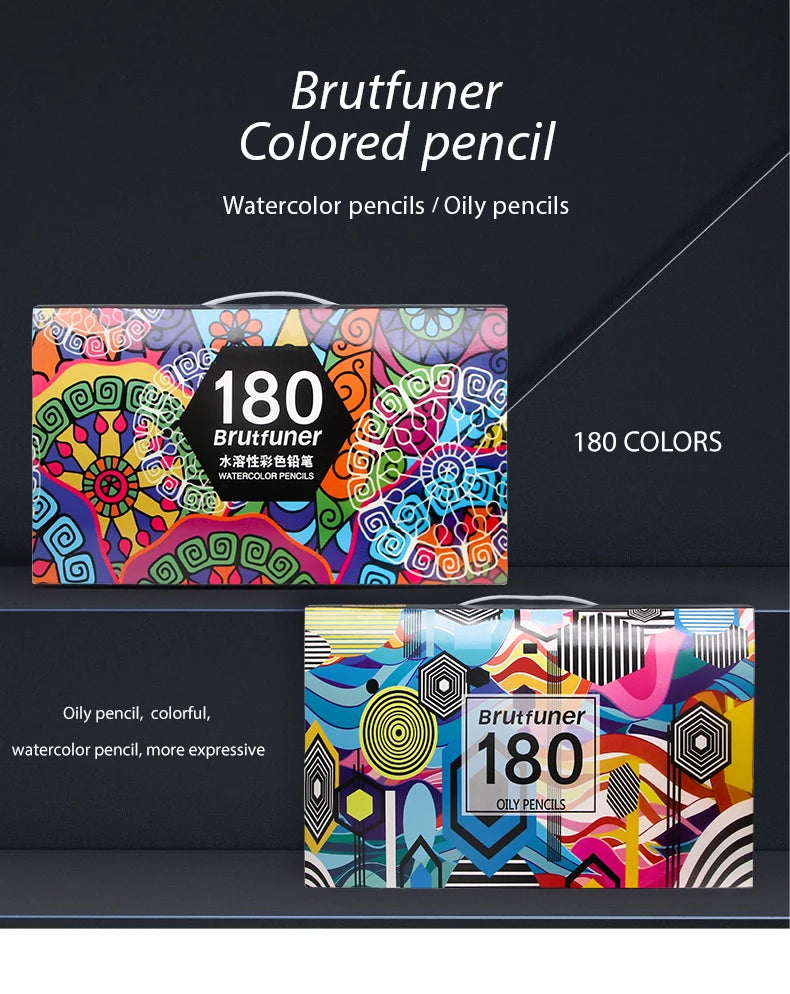 48/72/120/150/160/180 Professional Color Pencils, Oil Pencils, Watercolor Pencils Art Supplies