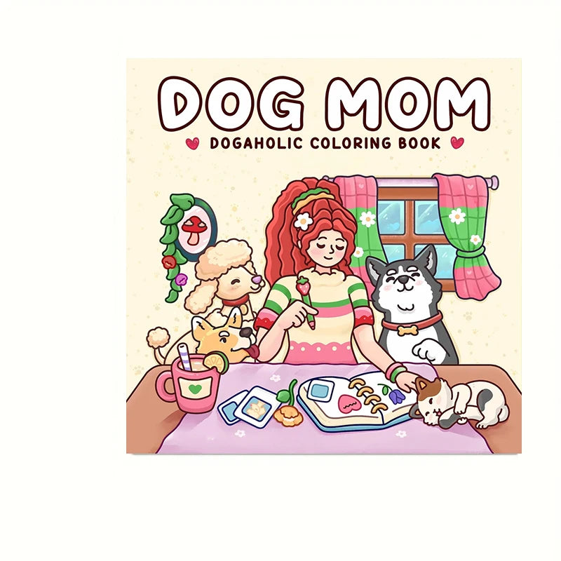 Cat’s Daily Life Coloring Book – 28 Pages of Relaxing Art for Adults | Perfect for Valetine's & Birthday Gifts