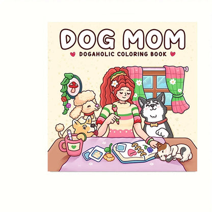 Cat’s Daily Life Coloring Book – 28 Pages of Relaxing Art for Adults | Perfect for Valetine's & Birthday Gifts