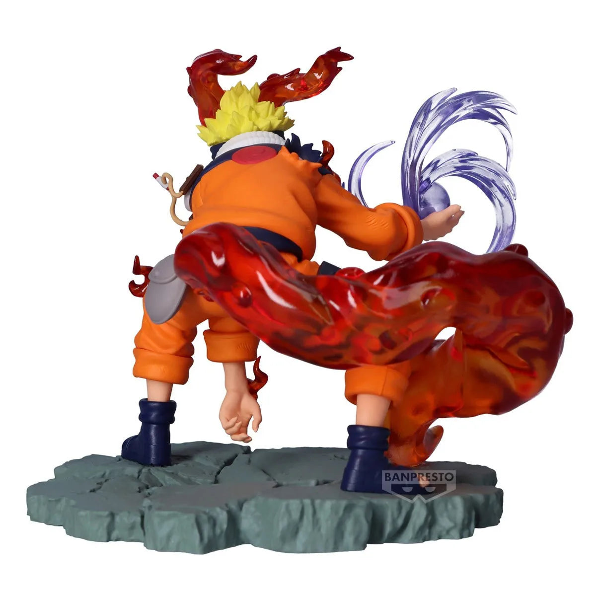 Original BANPRESTO Uchiha Sasuke vs Uzumaki Naruto Anime Figures, Naruto Shippuden Action Figurines 9 CM
