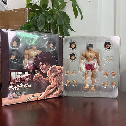 Hanma Yujiro and Baki Hanma Action Figure, Baki The Grappler Anime Figurines Son Of Ogre