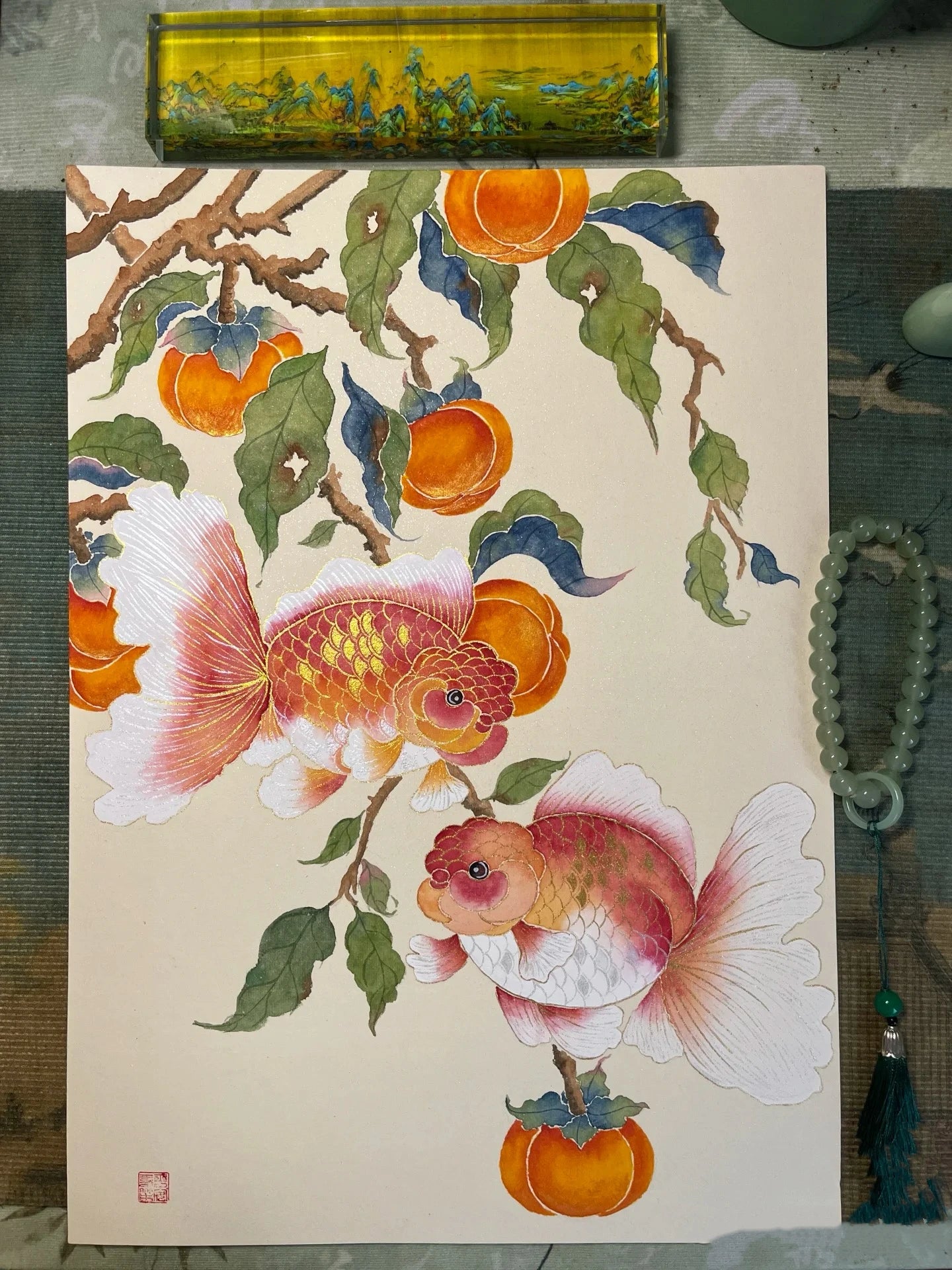 Glitter Watercolor Paints Set, 120 Colors Watercolor Paint, Wooden box, for Professional Artists, Illustrations, Drawing