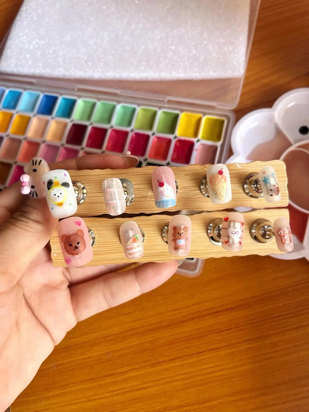 Artist Watercolor Paint 130/98/60/24 Colors Art Set Professional Drawing Pigment Art Supplies