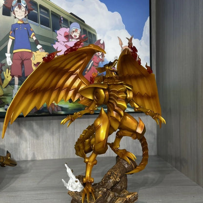 NEW The Winged Dragon Of Ra Anime Figure, Yu-Gi-Oh Duel Monsters Statue 27 CM