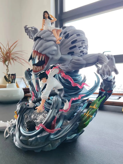 Yuta Okkotsu LED Anime Figurine, Jujutsu Kaisen 0 Figures PVC Statue Collectible 42 CM