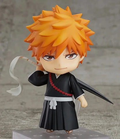 Bleach Kawaii Cute Mini Anime Figurines, Hitsugaya Toushirou, Ichigo Kurosaki, Chibi Figures 10cm