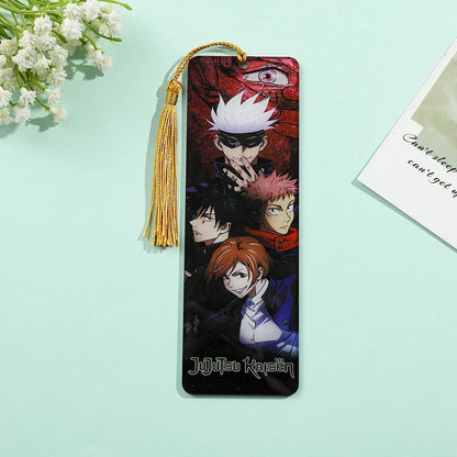 Jujutsu Kaisen Anime Acrylic Bookmark, JJK Souvenir Readings Stationery