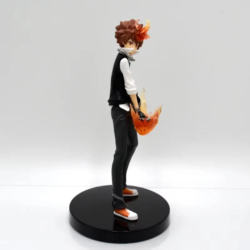 Sawada Tsunayoshi Anime Figure, Katekyo Hitman Reborn Figurines Action PVC Statue 19 cm