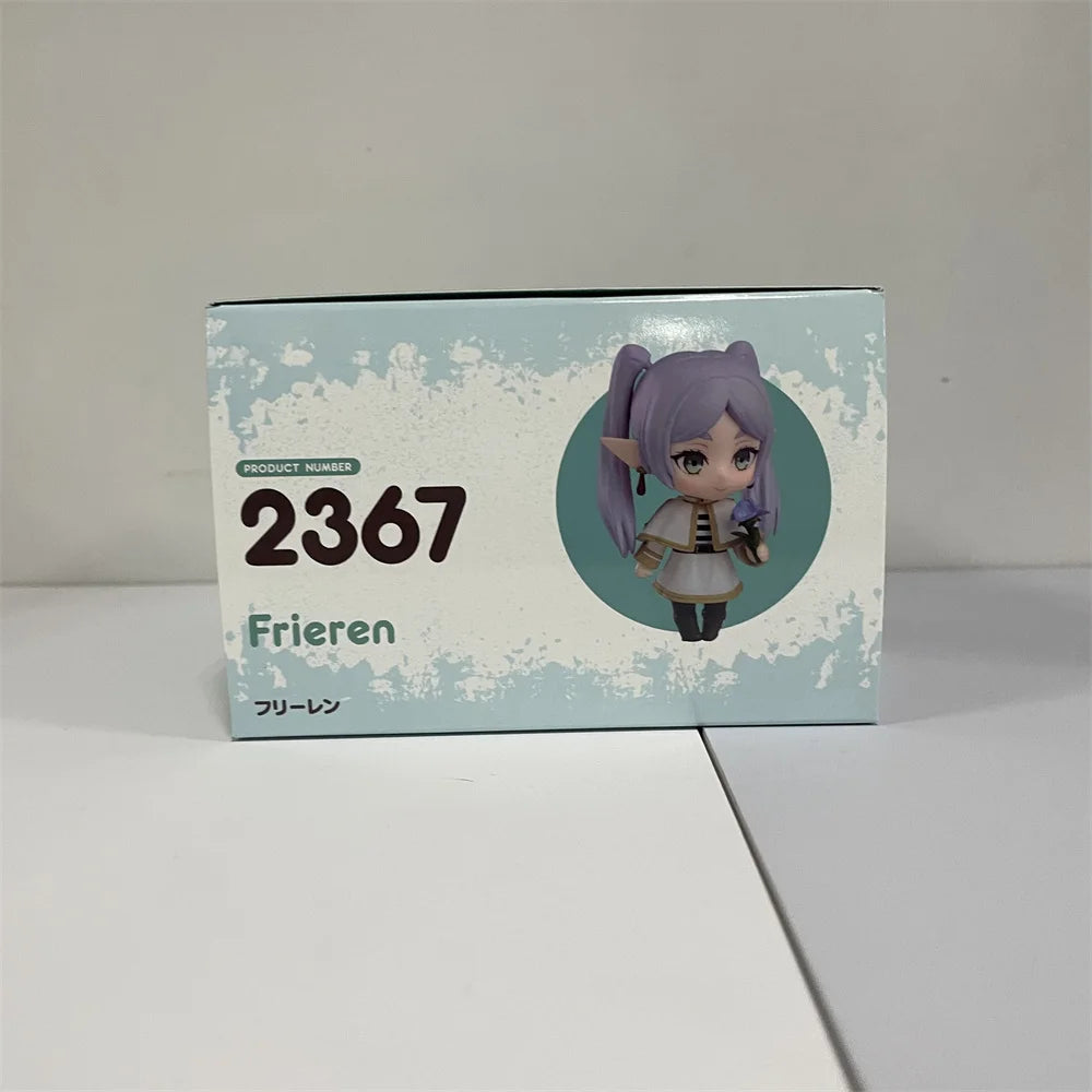 Kawaii Chibi Anime Figure Frieren: Beyond Journey's End Frieren Action Figures Cute Toys for Collector 10 CM