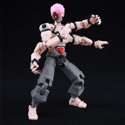 Jujutsu Kaisen 3D Printed Anime Figurine, Gojo Satoru Toji Yuji Sukuna Mahoraga Yuta