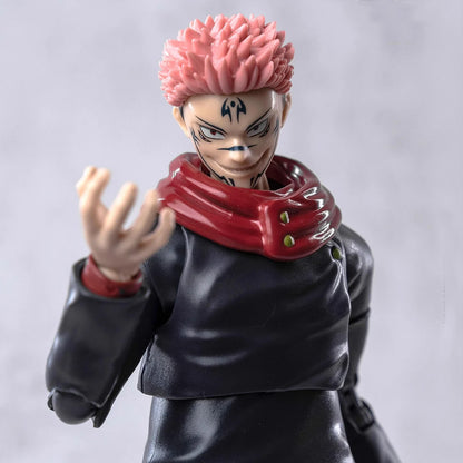 Itadori Yuji and Finger of Ryomen Sukuna Anime Figure, Jujutsu Kaisen JJK Collection Model Action Figurines 18 cm