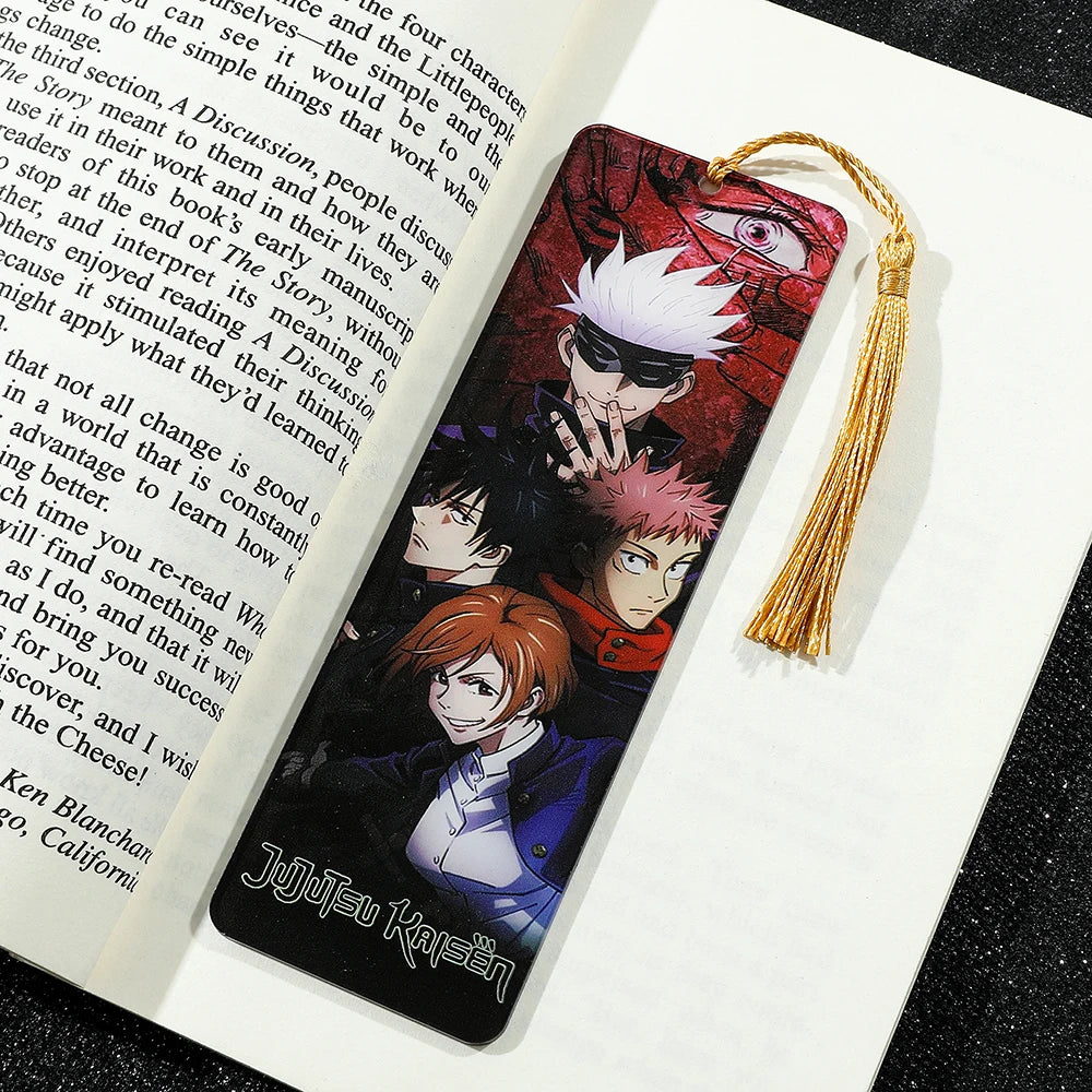 Jujutsu Kaisen Anime Acrylic Bookmark, JJK Souvenir Readings Stationery
