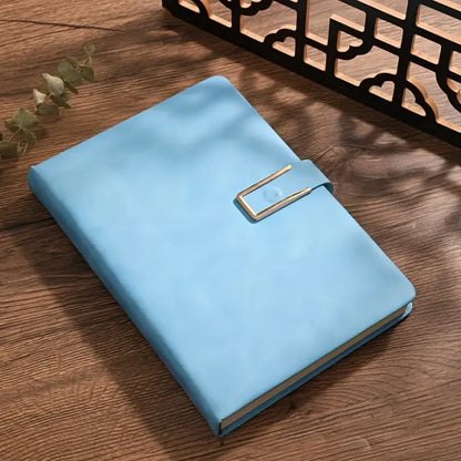 A5 Retro Leather Notebook – 200/360 Pages, Soft Cover Planner for Students, Business, Office, and School Stationery