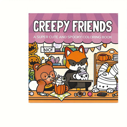 Cat’s Daily Life Coloring Book – 28 Pages of Relaxing Art for Adults | Perfect for Valetine's & Birthday Gifts