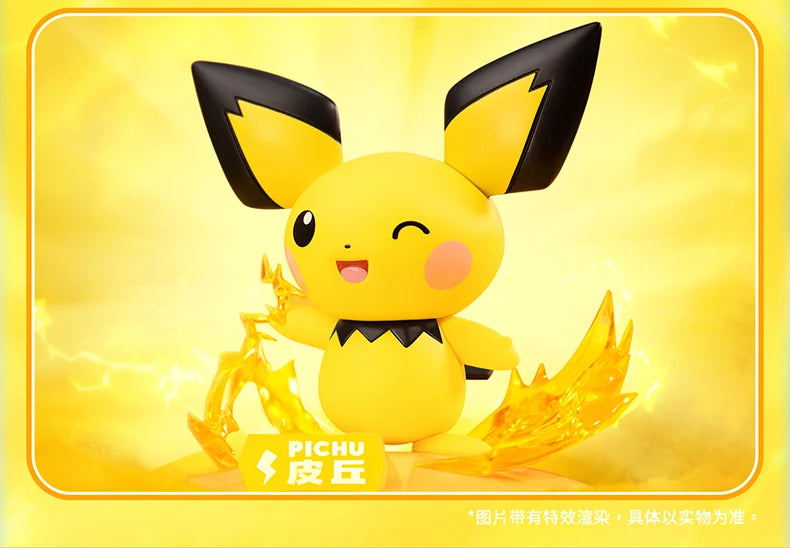 18 Styles Of Pokemon Anime Figures, Pikachu Mew Gardevoir Pichu Action Figurines