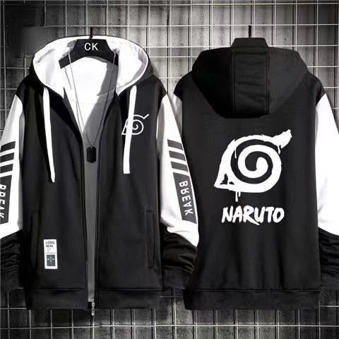 New Naruto Shippuden Hoodies, Sweatshirt Apparel NARUTO Emblems Clothing