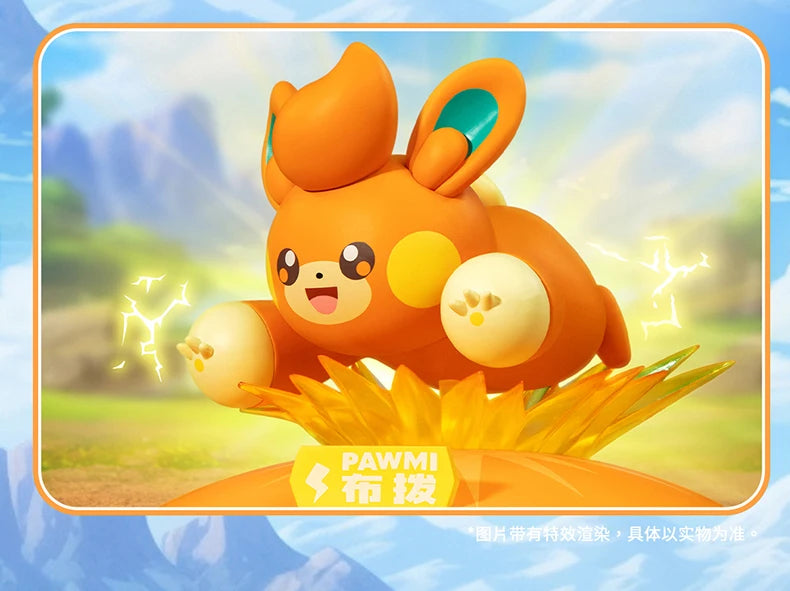 18 Styles Of Pokemon Anime Figures, Pikachu Mew Gardevoir Pichu Action Figurines