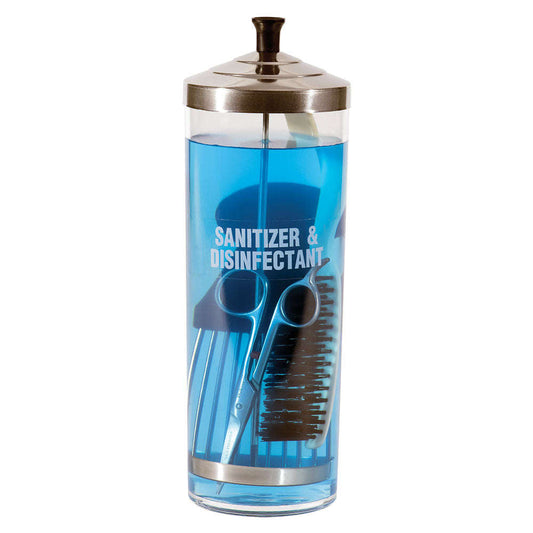 Scalpmaster Acrylic Sanitizing Jar 42oz Otarealm