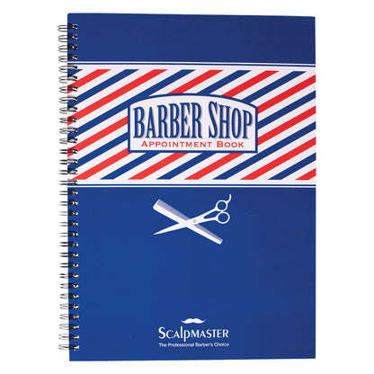 Scalpmaster 3 Column Barber Appointment Book