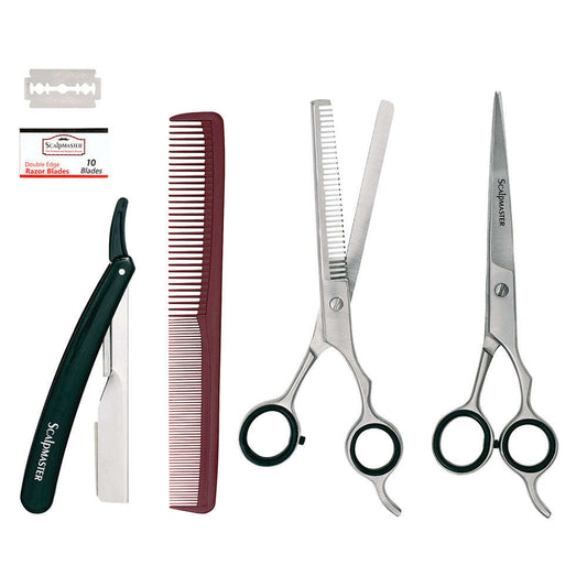 Scalpmaster Barber Kit - 5pcs Otarealm
