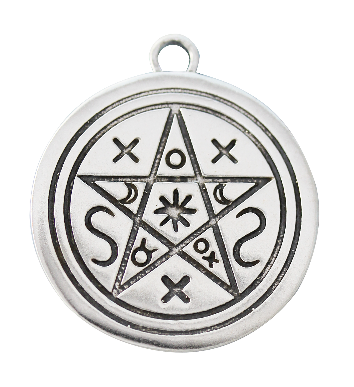 Pentacle of Shadows for Contact with Earth & Spirit