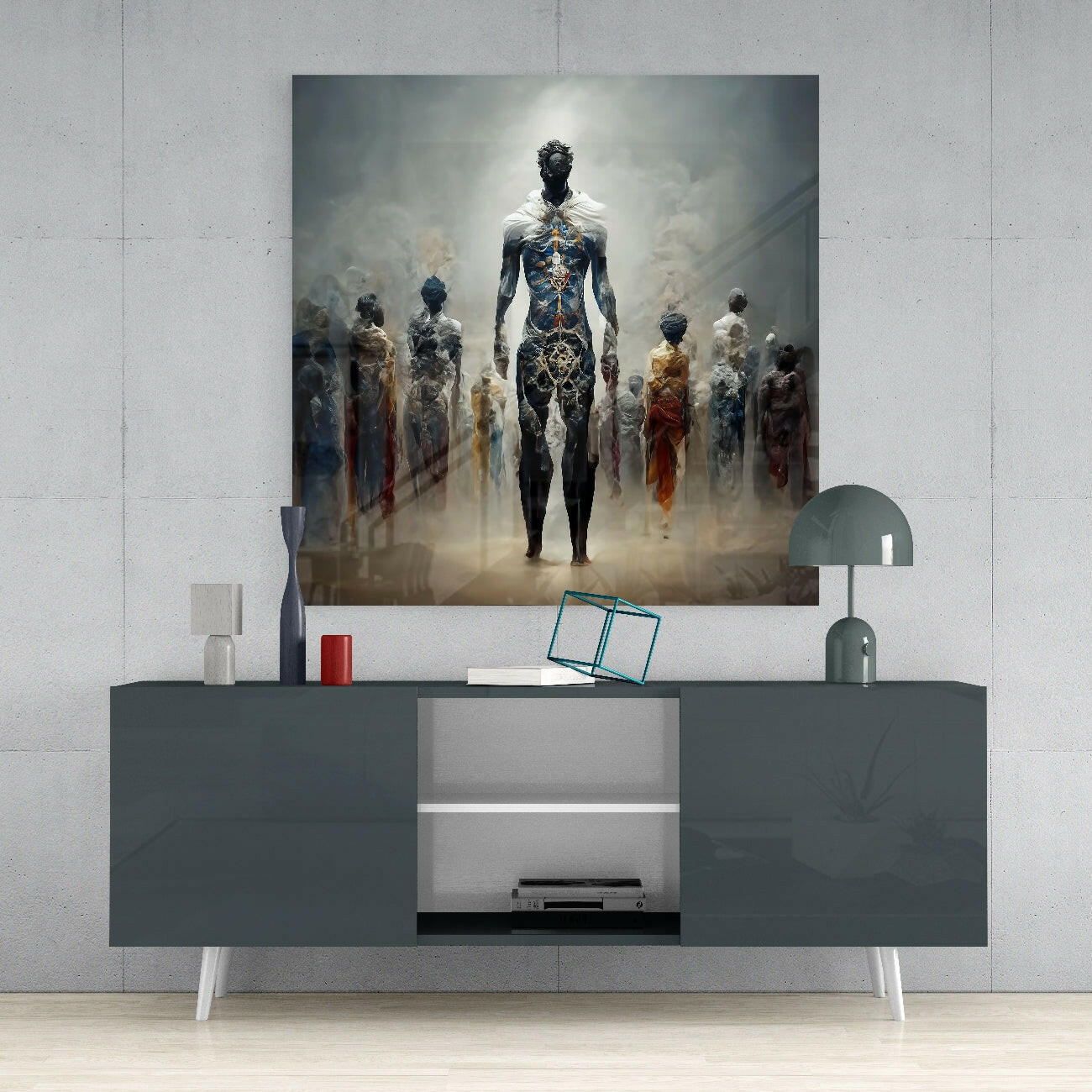 Genesis Glass Wall Art  || Designers Collection