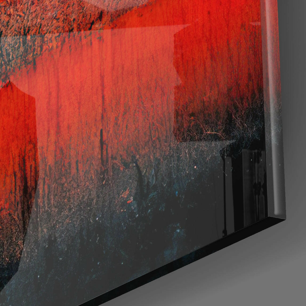 Monkeys' Home Glass Wall Art  || Designer Collection