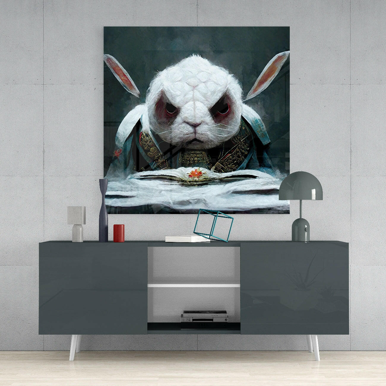 The Master Glass Wall Art  || Designer Collection