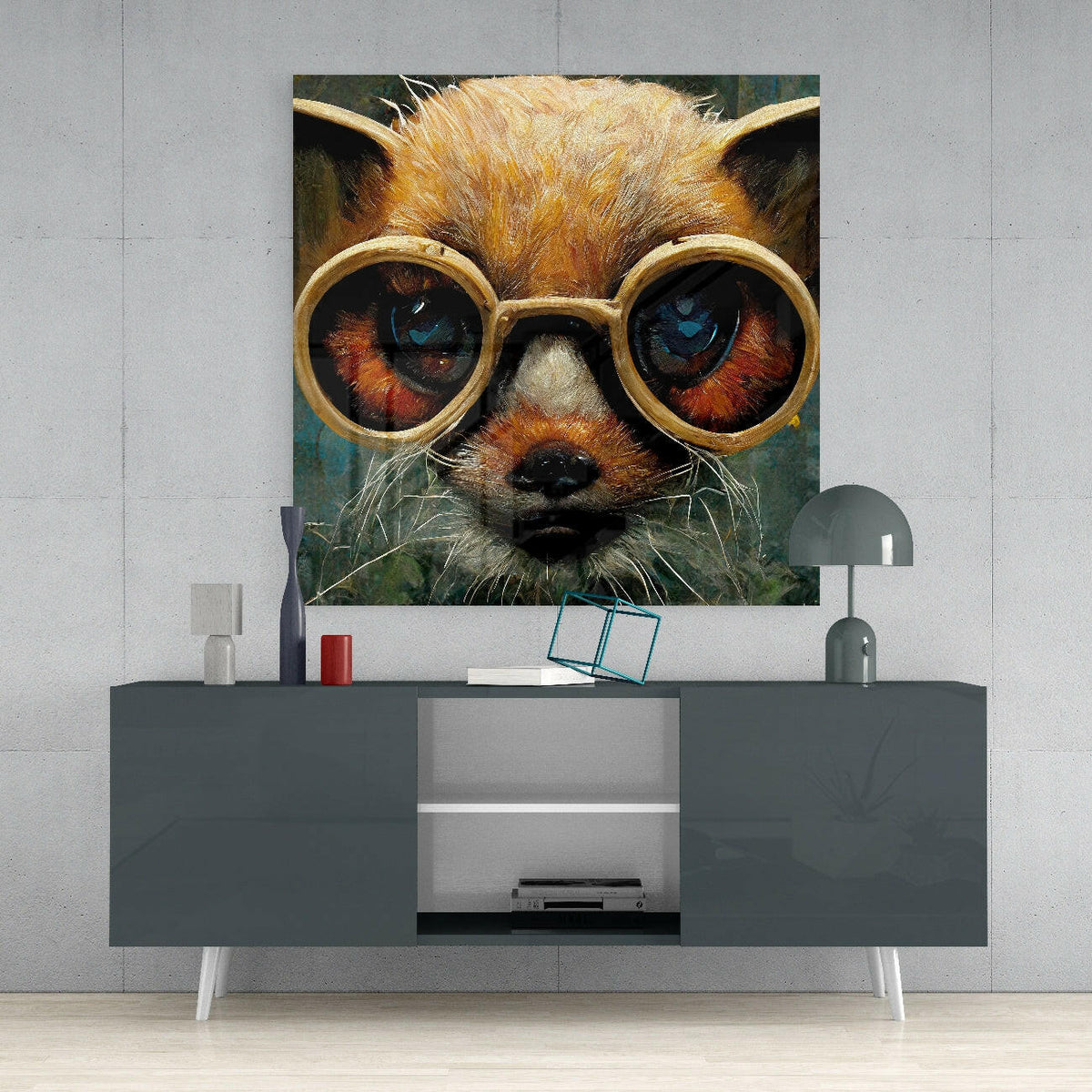 Sharp Vision Glass Wall Art  || Designer Collection