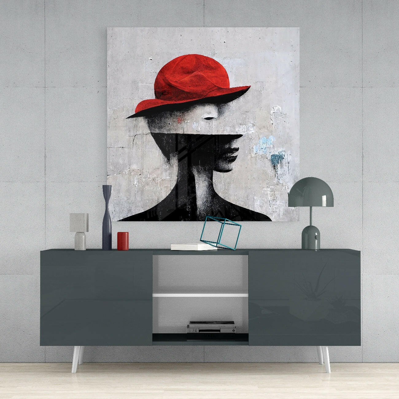 Shadow Glass Wall Art  || Designer Collection