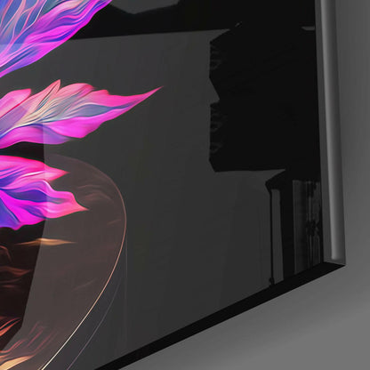 Dragon's Anger Glass Wall Art  || Designers Collection