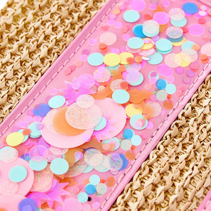 Woven Confetti Passport Holder