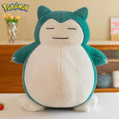 30/45/60CM Big Size Pokémon Cute Snorlax Plush Toy, Cuddling Sleeping Doll