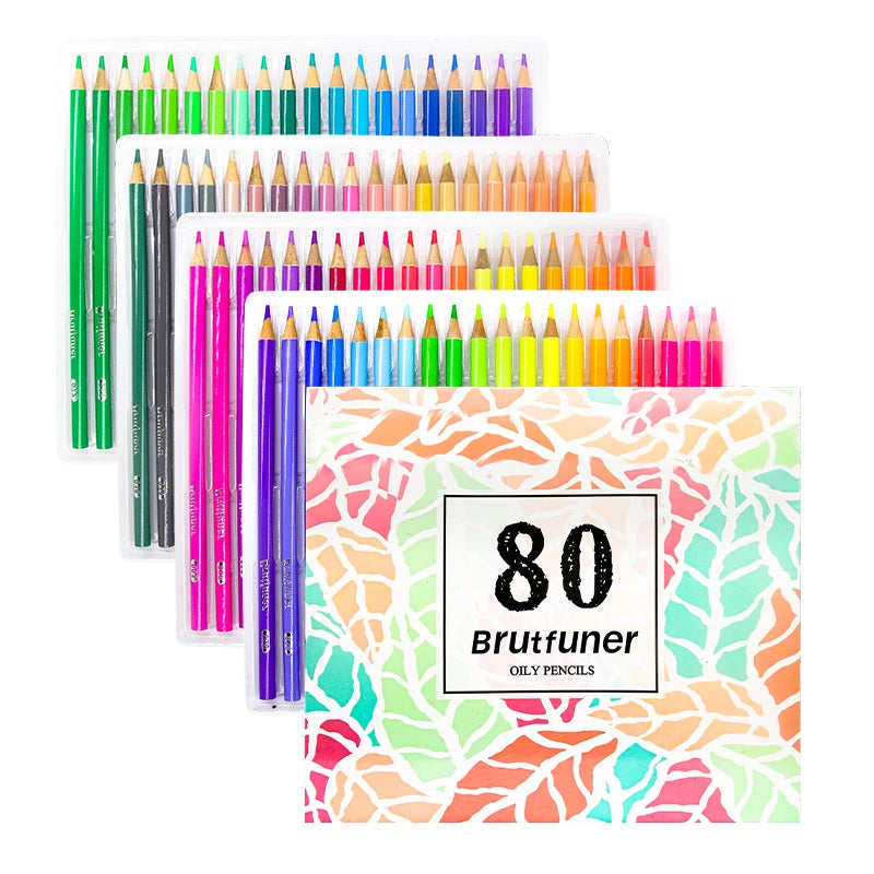 48/72/120/150/160/180 Professional Color Pencils, Oil Pencils, Watercolor Pencils Art Supplies