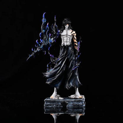 Final Getsuga Tensho Kurosaki Ichigo Anime Figurine, Tensa Zangetsu Bleach Action Figures Statues 33 CM