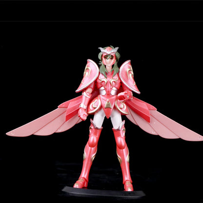 Saint Seiya Anime Figurines, Shiryuu Hyoga Shun Ikki Action Figures Knights Of Zodiac 19 CM