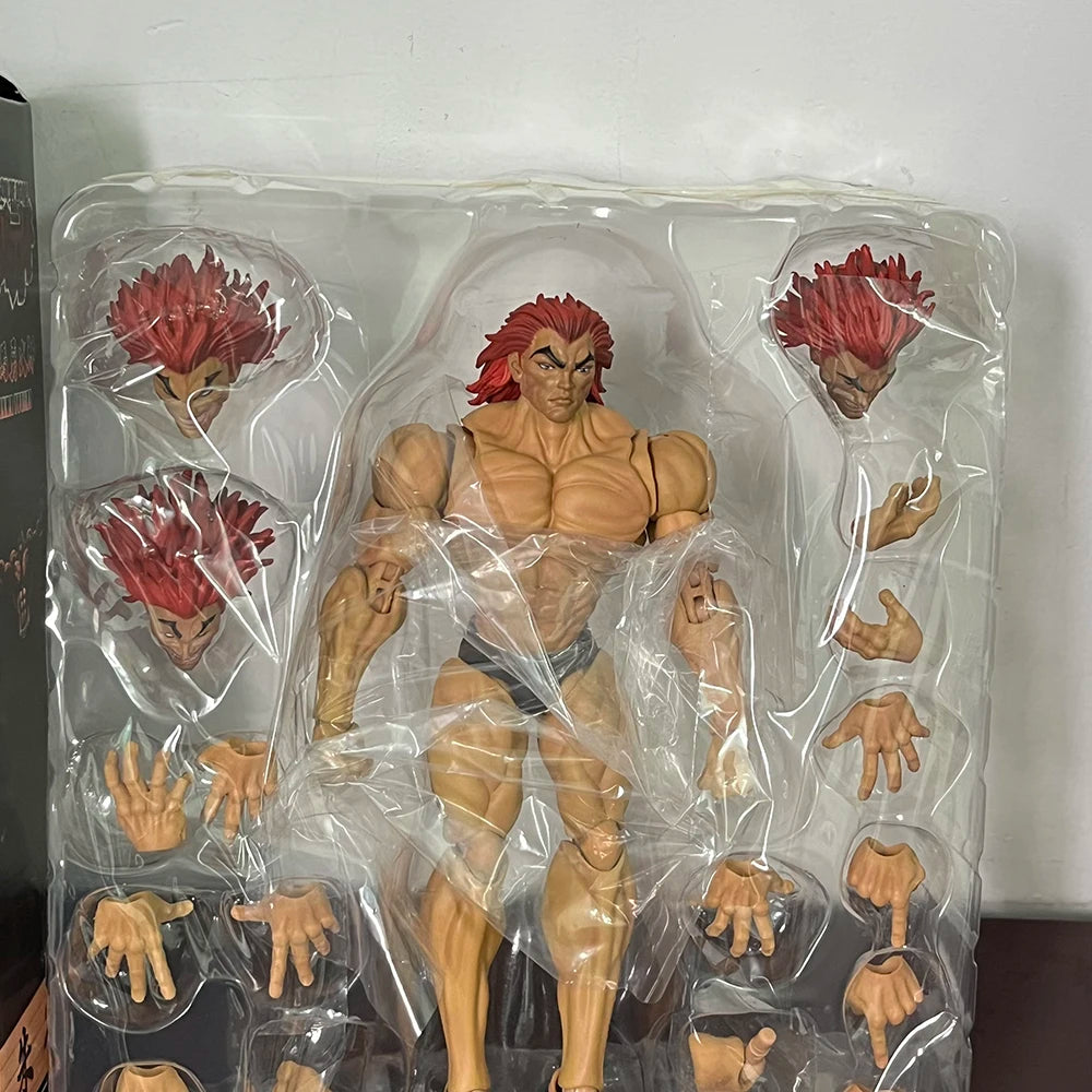Hanma Yujiro and Baki Hanma Action Figure, Baki The Grappler Anime Figurines Son Of Ogre