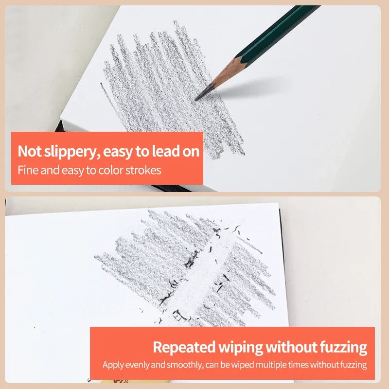 A4/A5/A6 Sketchbook – 80 Sheets, 130gsm Paper for Drawing, Sketching & Planning | Artist Notebook