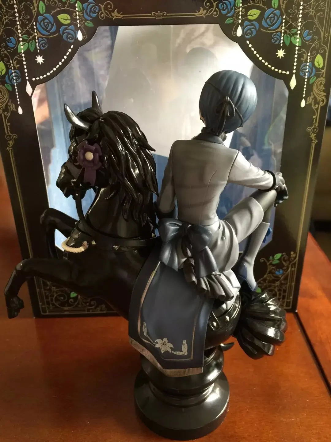 Ciel Phantomhive and Sebastian Michaelis Anime Figure, Black Butler Action Figurines