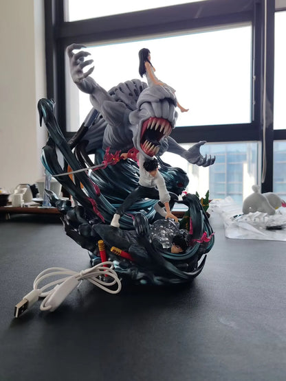 Yuta Okkotsu LED Anime Figurine, Jujutsu Kaisen 0 Figures PVC Statue Collectible 42 CM