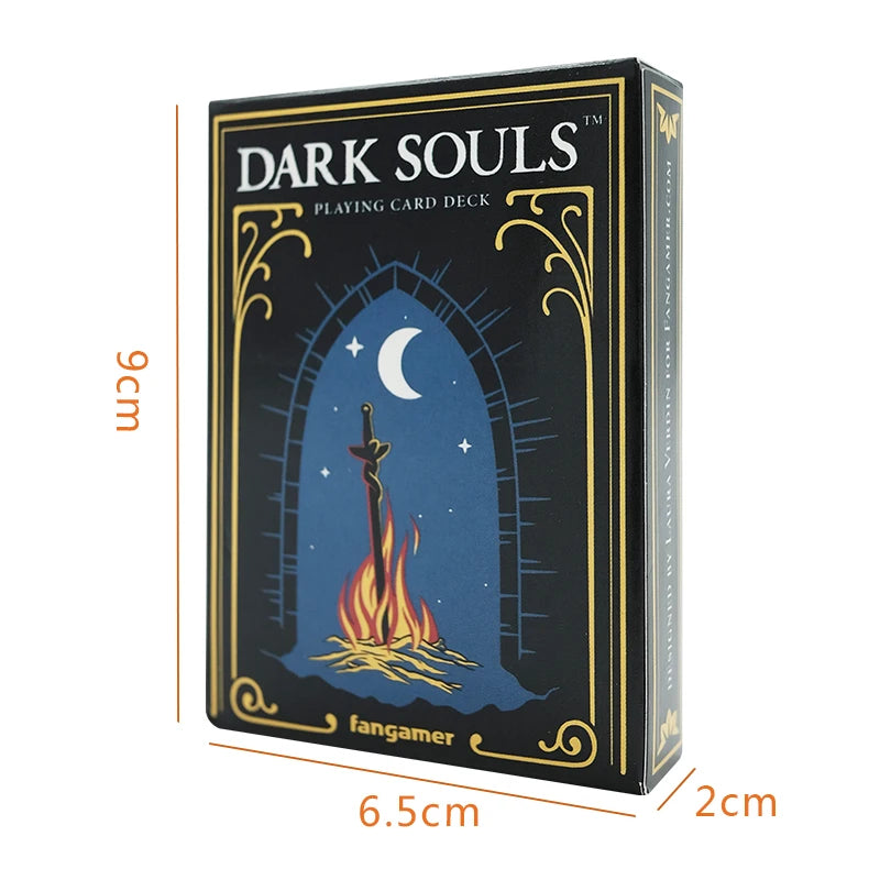 Dark Souls Poker Cards - Deck of 52 Cards Perfect for Playing Poker, Black Jack, Playing Card Games