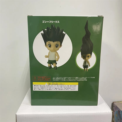 Cute Hunter X Hunter Anime Figurines, Kawaii Chibi Anime Figures, Chrollo Lucilfer, Kurapika, Gon Freeces. Killua Zoldyck PVC Action Toys 10 CM