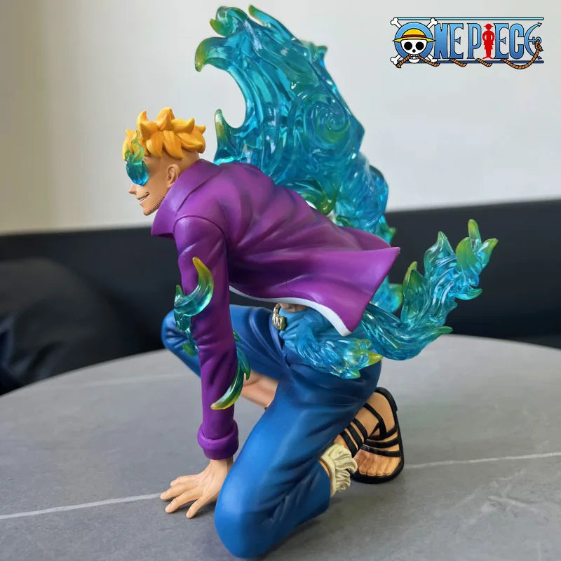 One Winged Immortal Phoenix Marco Anime Figure, One Piece Figurines Action PVC Gk 20CM