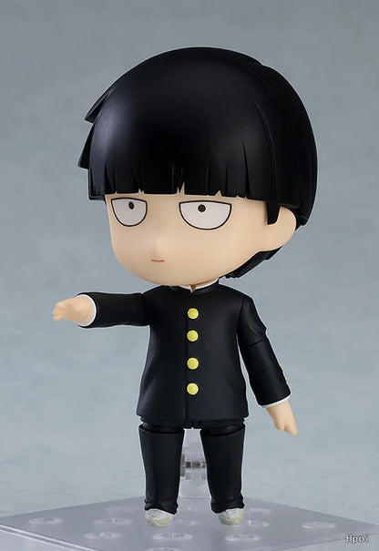 Mob Psycho 100 Mini Action Figure, Reigen Arataka Mobu Saiko Hyaku, Cute Kawaii ChibiAnime Figure Collector Toys 10 cm