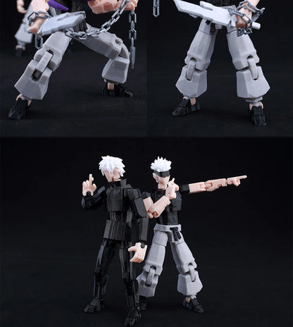 Jujutsu Kaisen 3D Printed Anime Figurine, Gojo Satoru Toji Yuji Sukuna Mahoraga Yuta