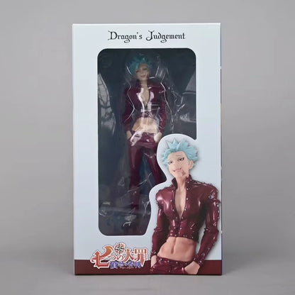 Seven Deadly Sins Anime Figure, Ban 7 Deadly Sins Action Figurines 18 CM